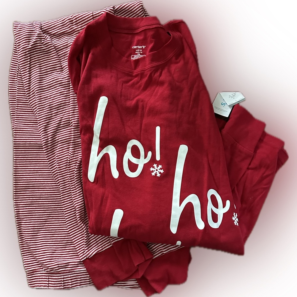 Carters men’s Ho, Ho, Ho pajama set xxl 
(Runs Small)